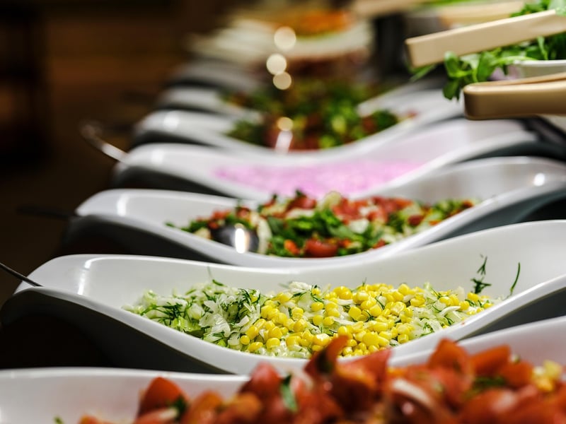 Forest-Inspired Buffet